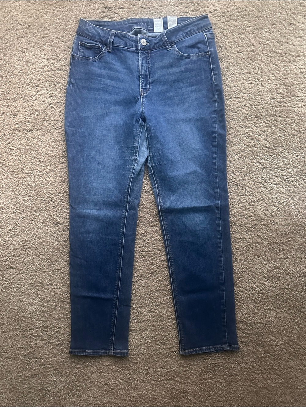 Time and Tru Women's Dark Blue Skinny Jeans